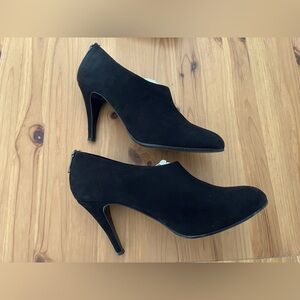 J.Crew Black Suede Heels Pumps Booties